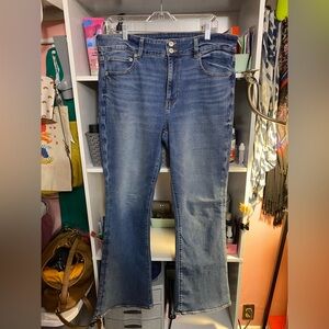 American Eagle Outfitters artist fit flare Jeans